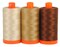 Aurifil Florence Brown Color Builder Thread Set by Aurifil | (3 50wt Cotton Large Spools.)